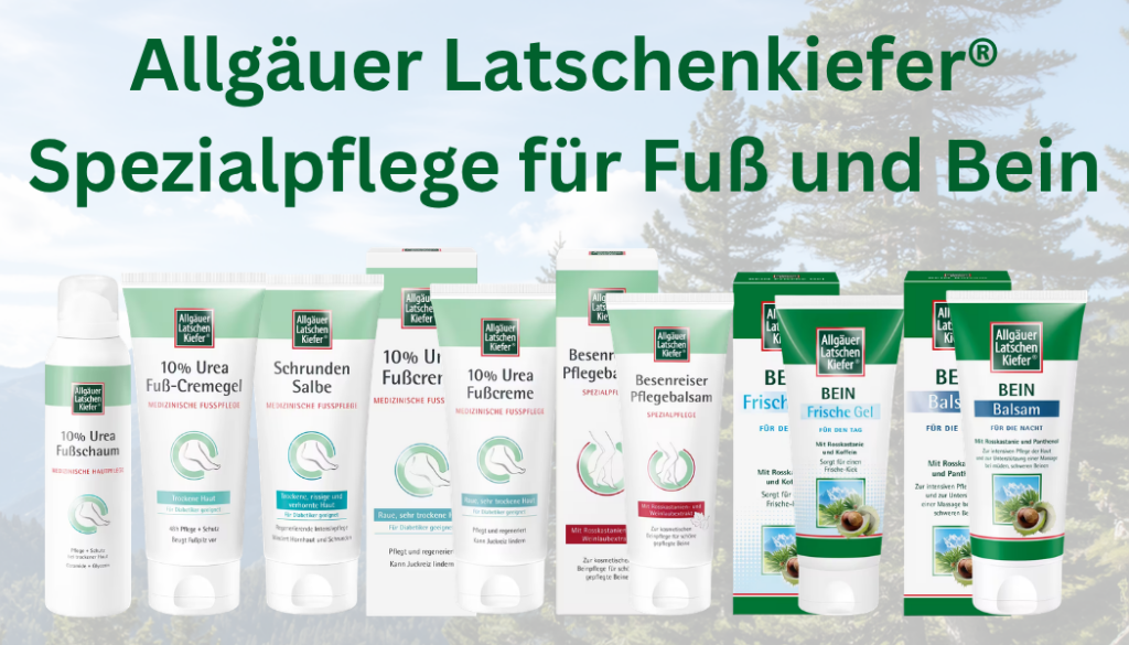 Allgäuer Latschenkiefer® Spezialpflege für Fuß und Bein